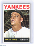 Topps 1964 Topps Baseball—Roger Maris #225 —Very Good
