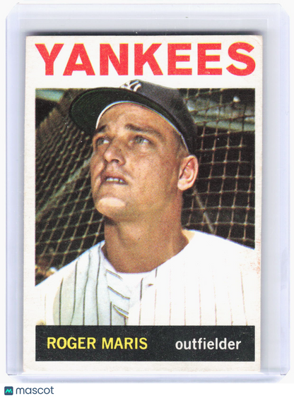 Topps 1964 Topps Baseball—Roger Maris #225 —Very Good