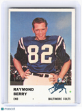 Fleer 1961 Fleer Football—Raymond Berry #33 —Very Good
