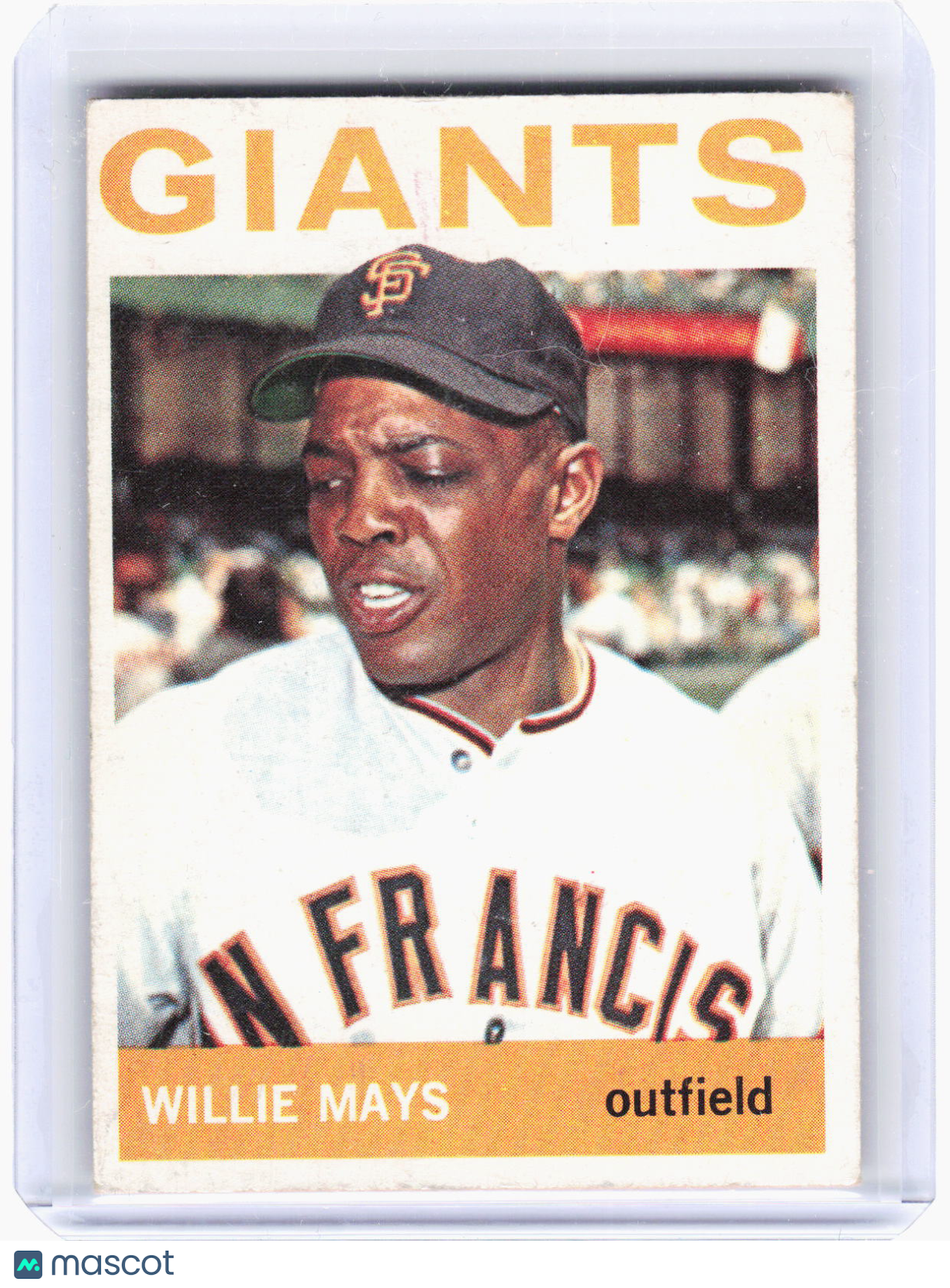 Topps 1963 Topps Baseball—Willie Mays #150 —Very Good