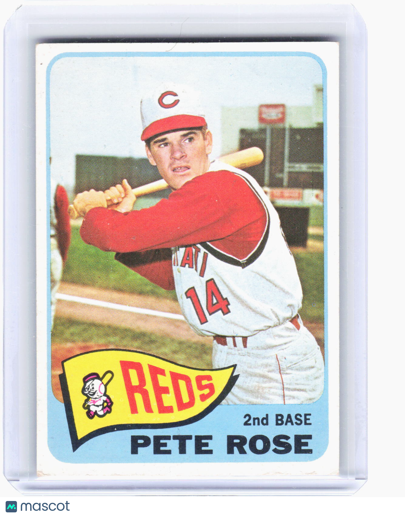 Topps 1965 Topps Baseball—Pete Rose #207 —Very Good
