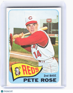 Topps 1965 Topps Baseball—Pete Rose #207 —Very Good