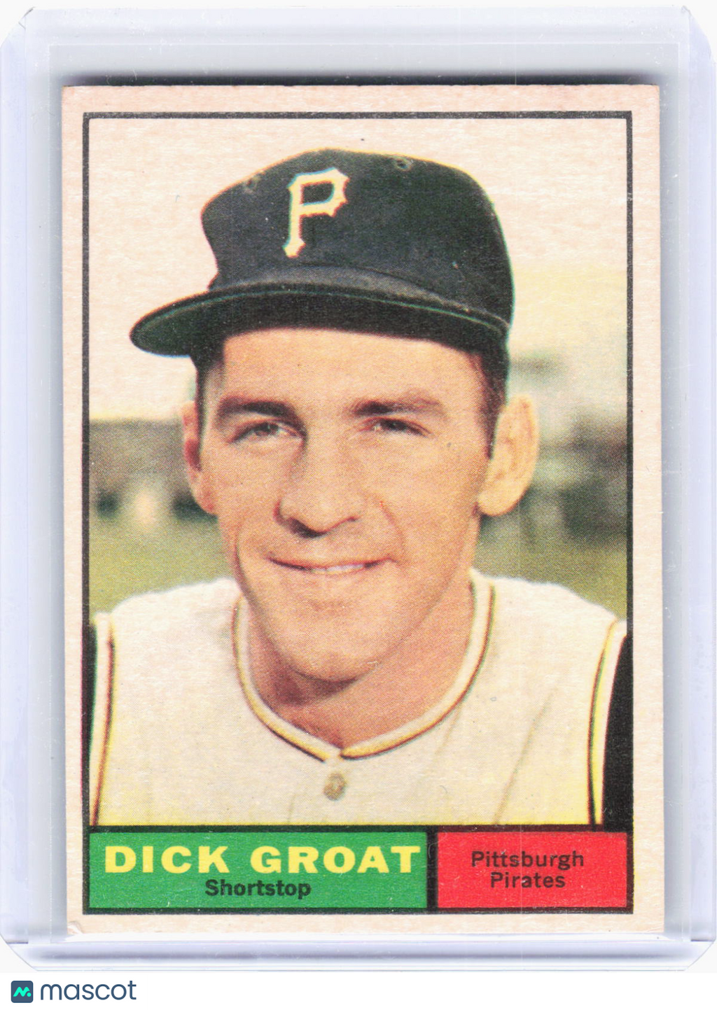 Topps 1953 Topps Baseball—Dick Groat #1 —Very Good