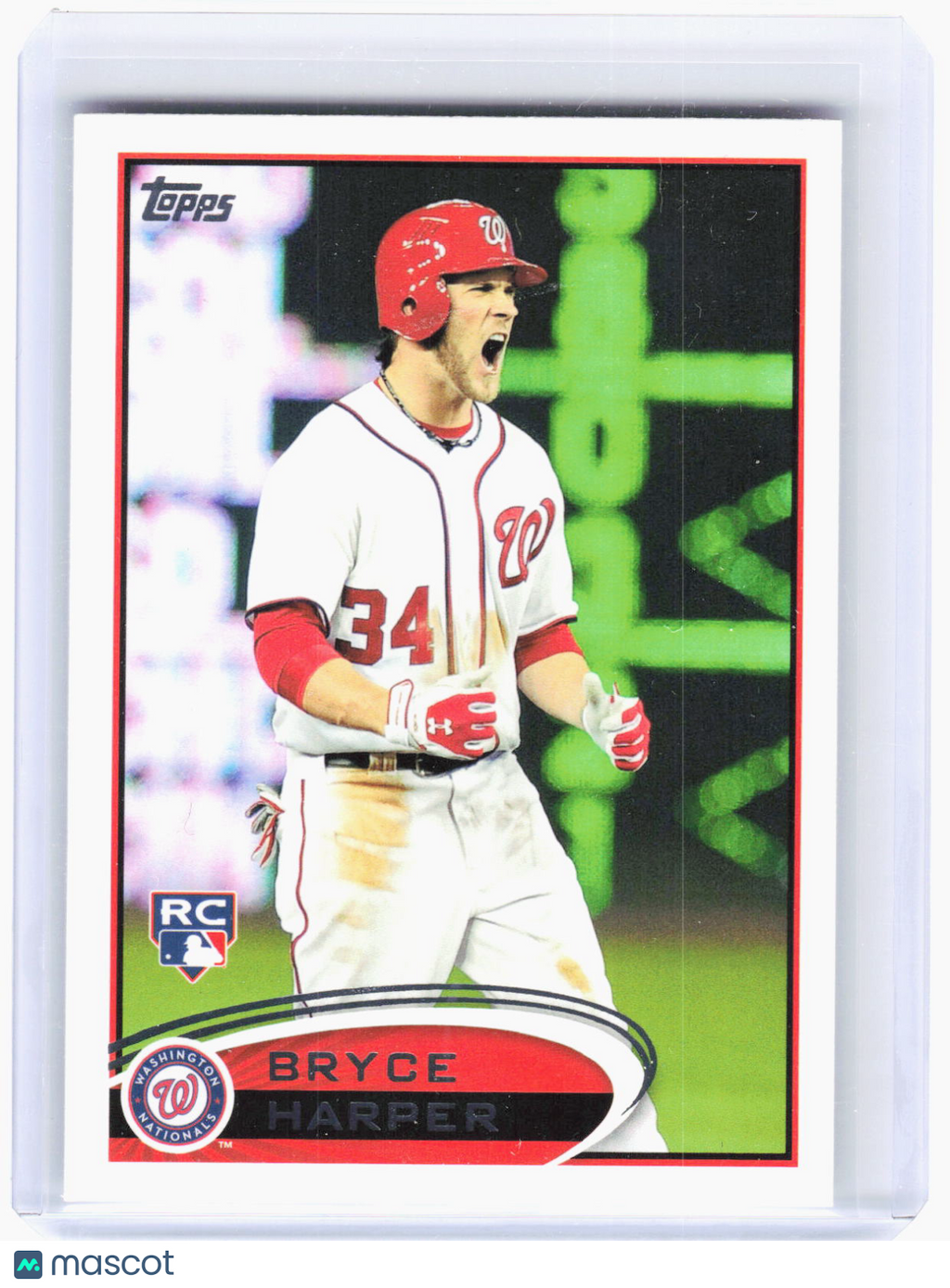 Topps 2012 Topps Baseball—Bryce Harper #661 —Excellent