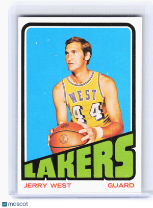 Topps 1969 Topps Basketball—Jerry West #75 —Excellent