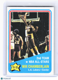 Topps 1969 Topps Basketball—Wilt Chamberlain #168 —Excellent