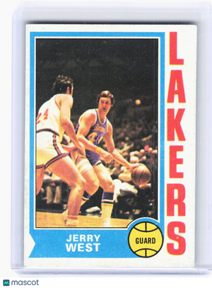 Topps 1985 Topps Basketball—Jerry West #176 —Very Good