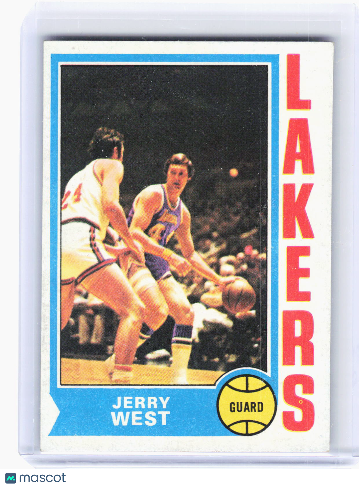 Topps 1985 Topps Basketball—Jerry West #176 —Very Good