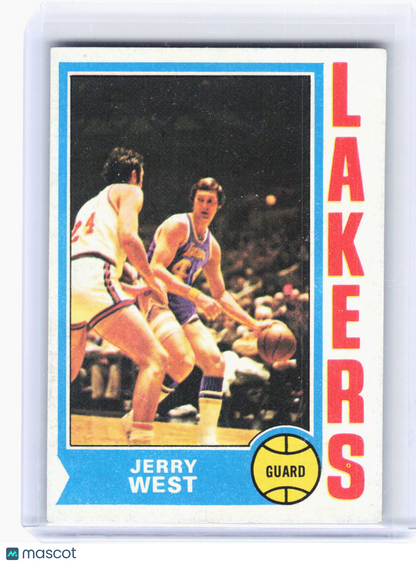 Topps 1985 Topps Basketball—Jerry West #176 —Very Good