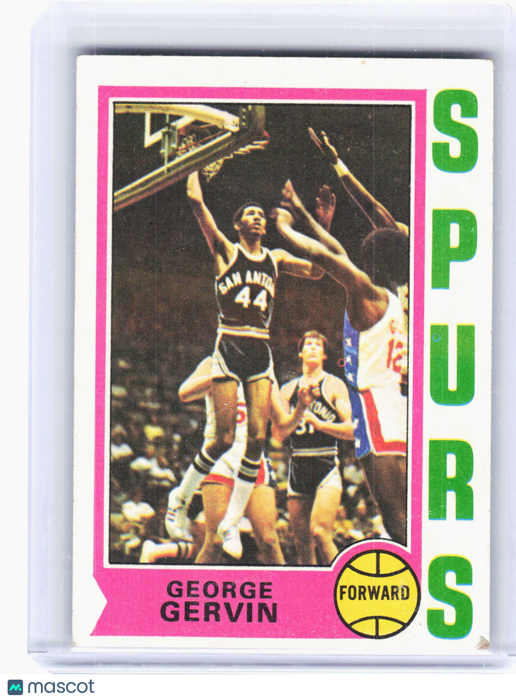 Topps 1971 Topps Basketball—George Gervin #196 —Very Good