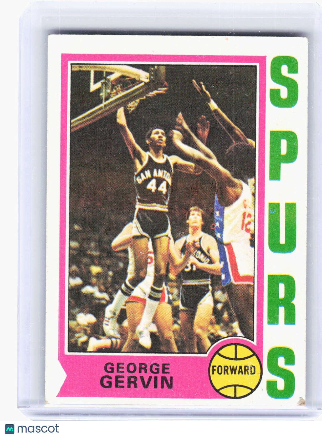 Topps 1971 Topps Basketball—George Gervin #196 —Very Good