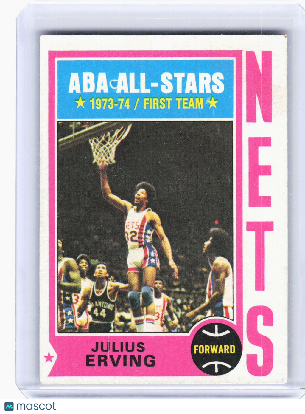 Topps 1973 Topps Basketball—Julius Erving #200 —Very Good