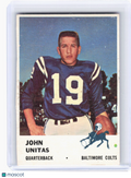 Topps 1961 Topps Football—John Unitas #30 —Very Good