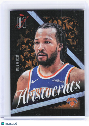 Topps 2026 Topps Chrome Aristocrats Basketball—Jalen Brunson #AR-11 —Excellent
