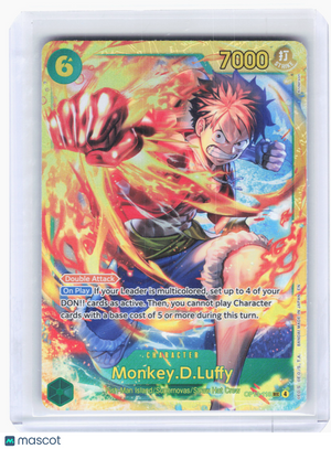 2025 One Piece—Monkey.D.Luffy #OP13-118 Carrying On His Will—Secret Rare Foil