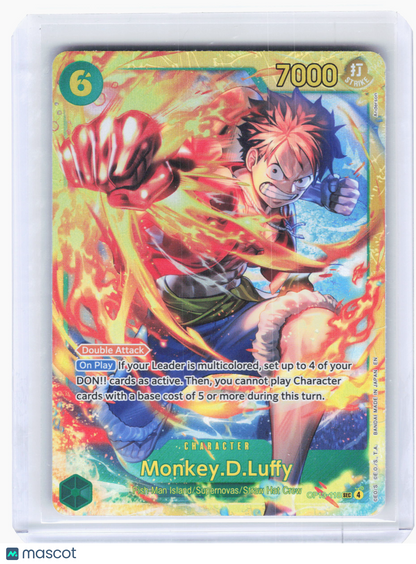 2025 One Piece—Monkey.D.Luffy #OP13-118 Carrying On His Will—Secret Rare Foil