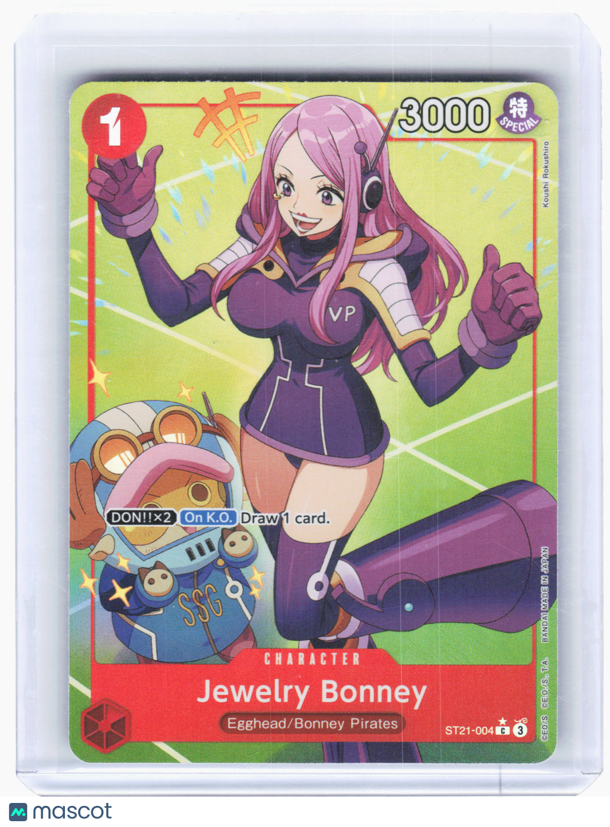 2025 One Piece—Jewelry Bonney #ST21-004 Starter Deck EX: Gear 5—Common (Alt Art)