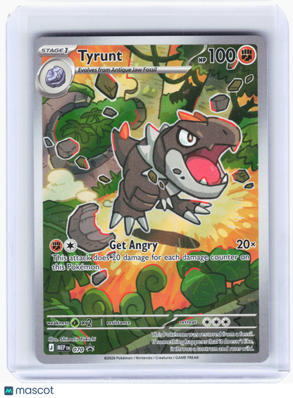 2026 Pokemon—Tyrunt #070 Mega Evolution Promo—Black Star Promo Holo