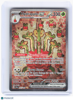 2024 Pokemon—Hydrapple ex #167/142 Stellar Crown—Special Illustration Rare Holo