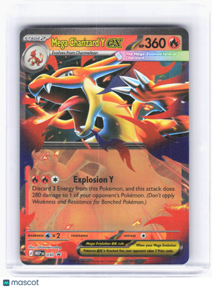 2026 Pokemon—Mega Charizard Y ex #030 Mega Evolution Promo—Black Star Promo Holo