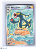 2025 Pokemon—Eelektross #115/86 Black Bolt—Illustration Rare Foil
