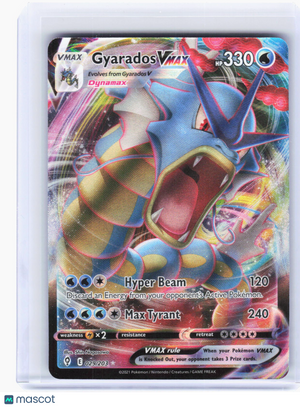 2021 Pokemon—Gyarados VMAX #29/203 Evolving Skies—Ultra Rare Foil
