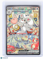 2025 Pokemon—Cinccino ex #119/86 Chaos Rising—Special Illustration Rare Holo
