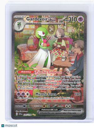 2023 Pokemon—Gardevoir ex #245/198 Scarlet & Violet Base Set—SIR Holo
