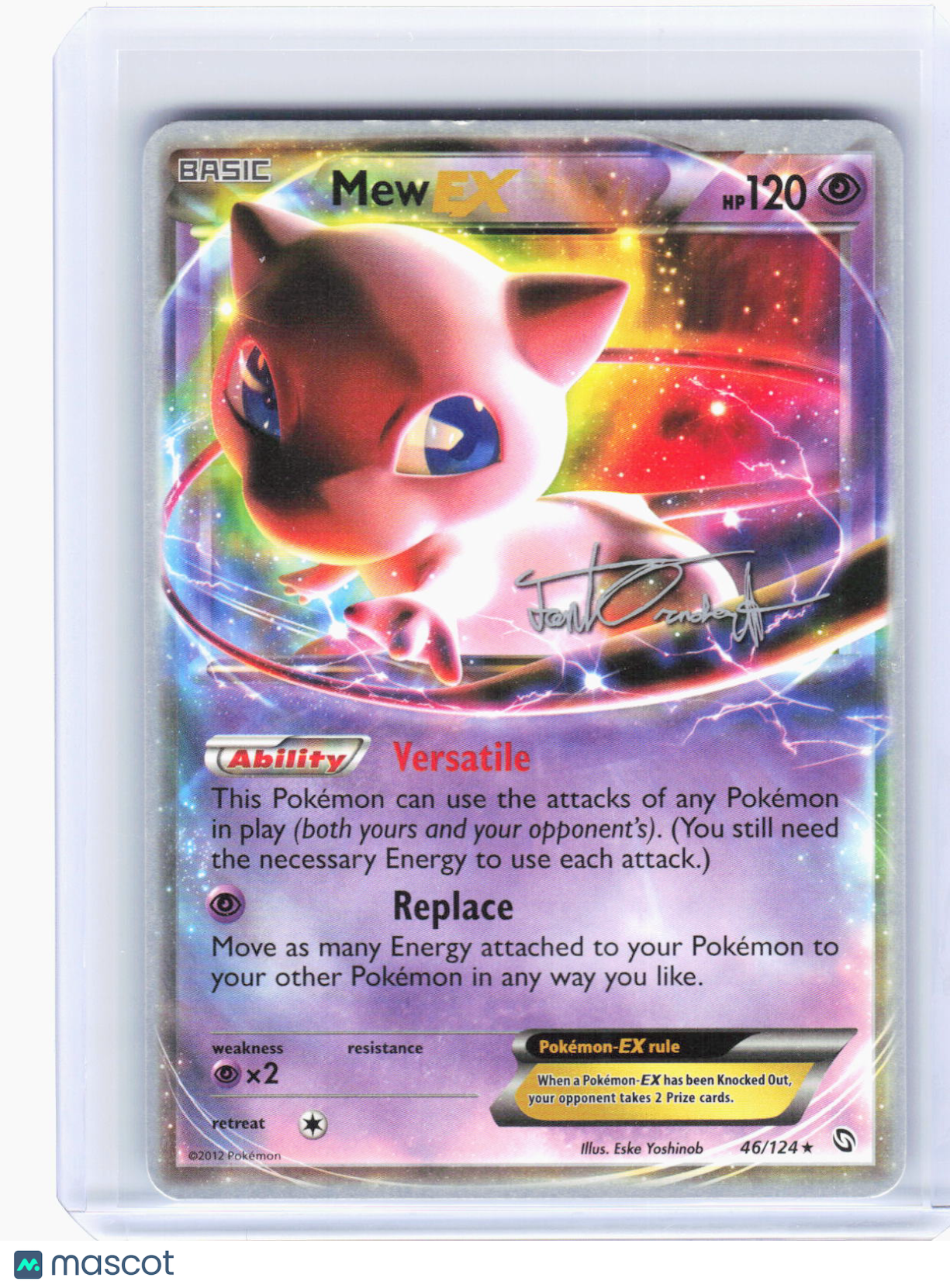 2014 Pokemon—Mew EX (Trent Orndorff) #46/124 World Champ. Decks—UR Non-Foil (LP)