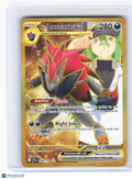2025 Pokemon—N'S Zoroark ex #189/159 Journey Together—Hyper Rare Gold