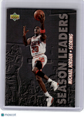 1993 Upper Deck Season Leaders Basketball—Michael Jordan #166 —Very Good