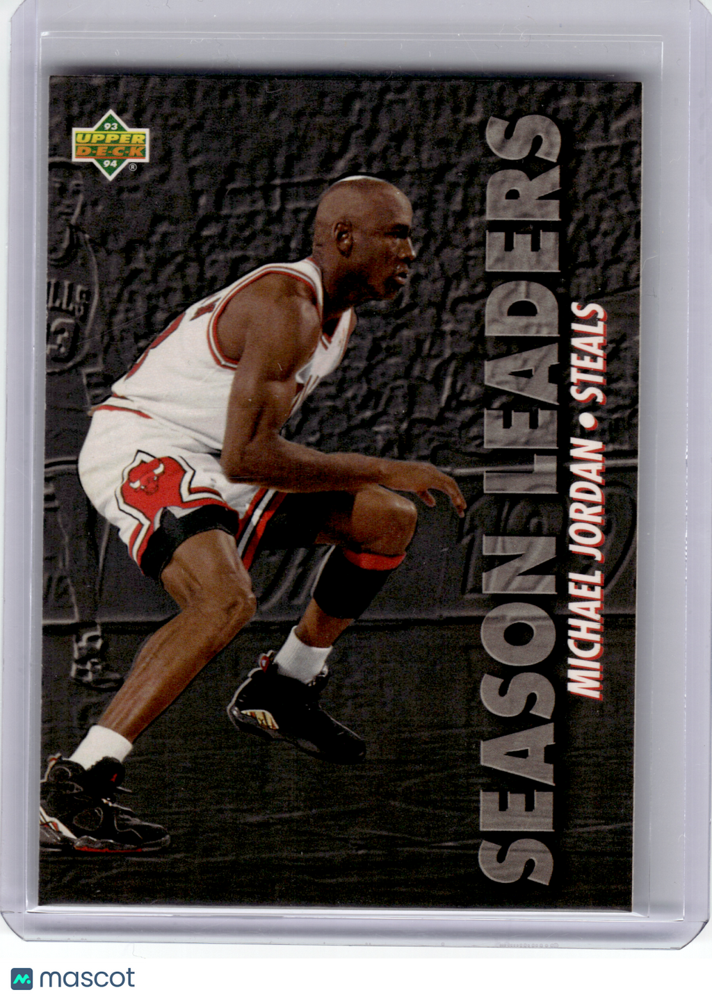 1992 Upper Deck Season Leaders Basketball—Michael Jordan #171 —Very Good
