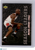 1992 Upper Deck Season Leaders Basketball—Michael Jordan #171 —Very Good