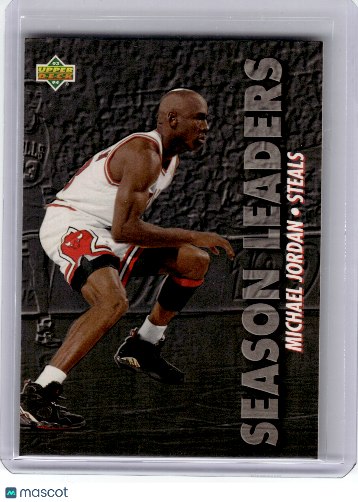 1992 Upper Deck Season Leaders Basketball—Michael Jordan #171 —Very Good