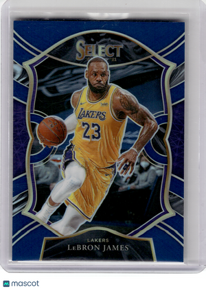 2021 Panini Select Basketball Basketball—LeBron James #23 Concourse —Very Good