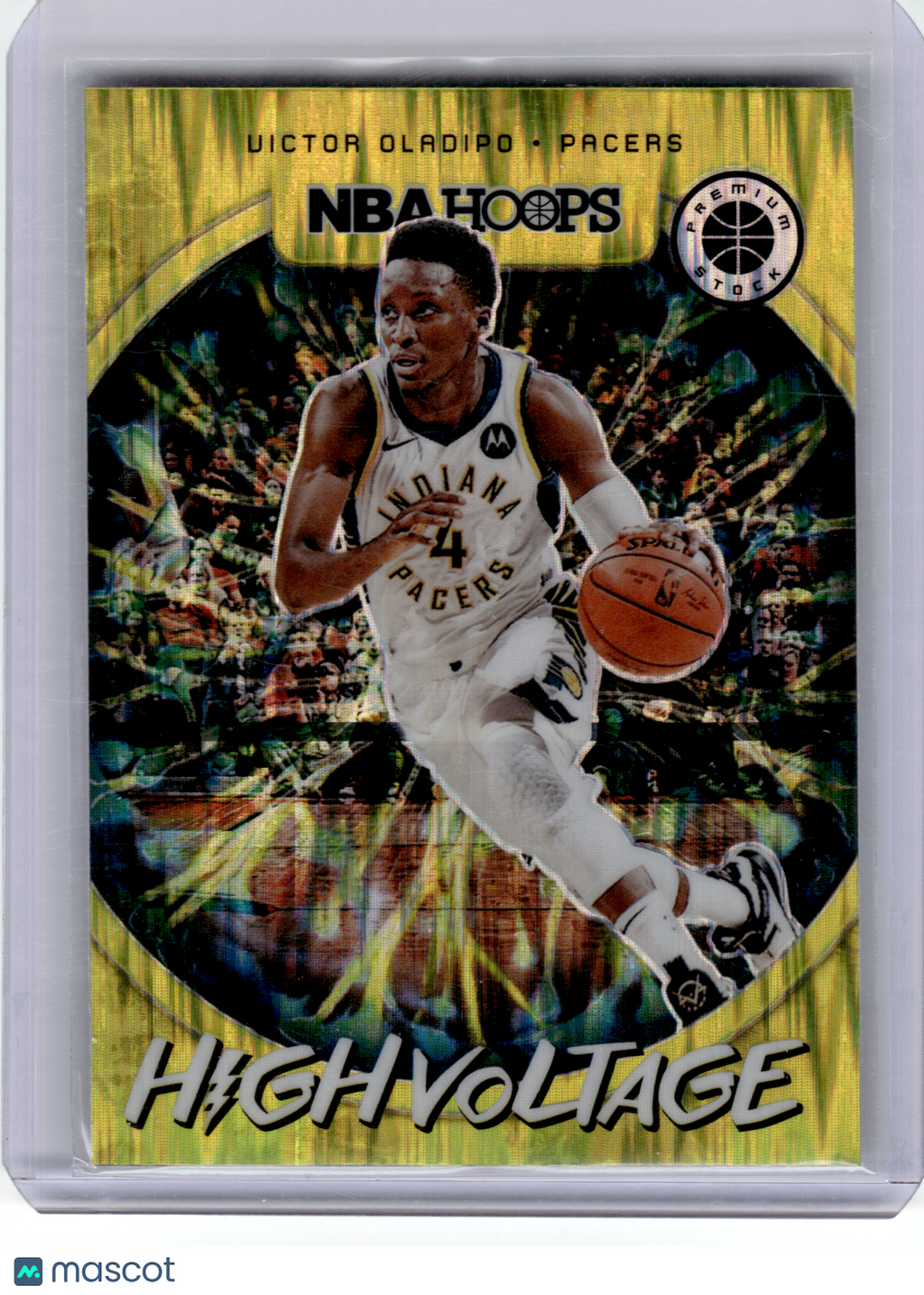 2020 Panini Premium Stock High Voltage Basketball—Victor Oladipo #5 —Very Good