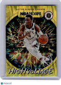 2020 Panini Premium Stock High Voltage Basketball—Victor Oladipo #5 —Very Good