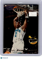 1992 Topps Stadium Club Frequent Flyers —Larry Johnson #185 1st Day Issue —VG