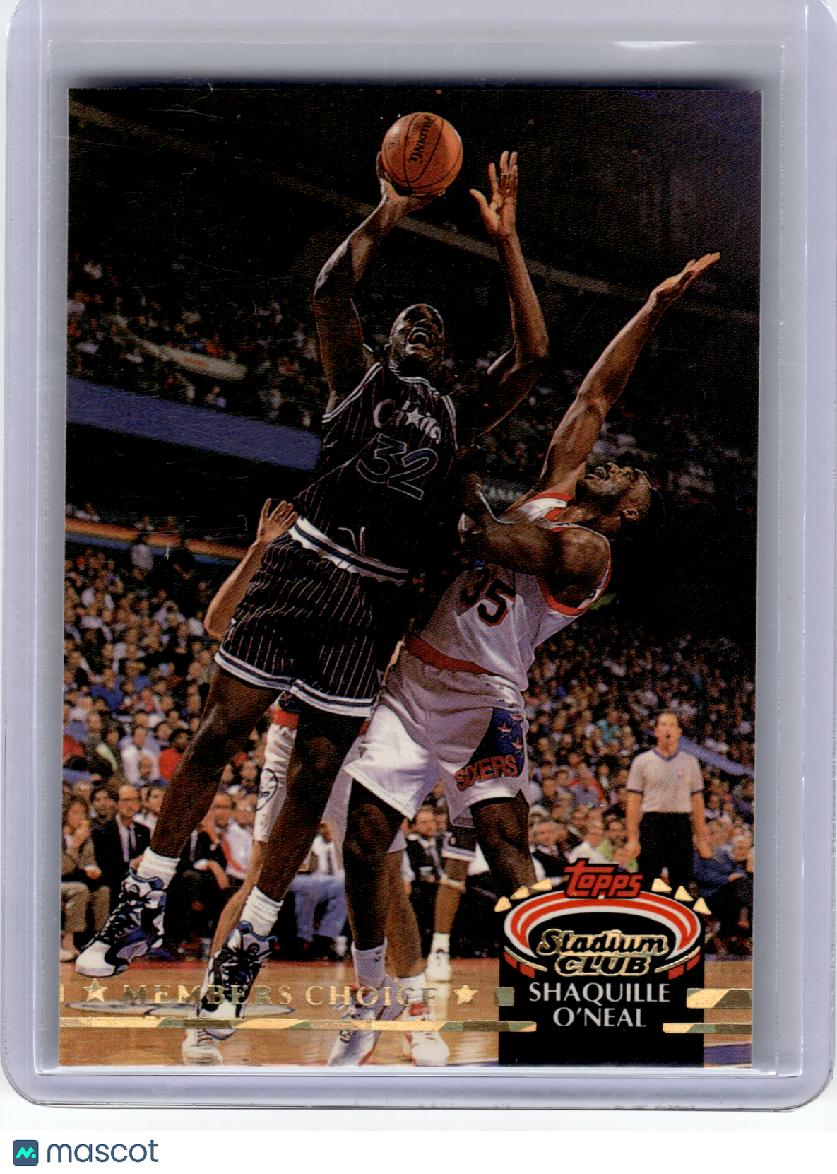 1993 Topps Stadium Club Members Choice —Shaquille O'Neal #201 —Very Good