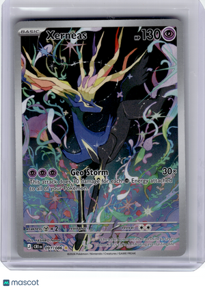 2026 Pokemon—Xerneas #91 Chaos Rising—Illustration Rare Holo