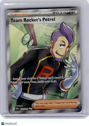 2025 Pokemon—Team Rocket's Petrel #226 Destined Rivals—Ultra Rare Holo