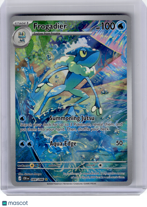 2026 Pokemon—Frogadier #89 Chaos Rising—Illustration Rare Holo