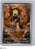 2025 Pokemon—Terrakion #135 White Flare—Illustration Rare Holo [Lightly Played]