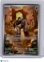 2025 Pokemon—Terrakion #135 White Flare—Illustration Rare Holo [Lightly Played]
