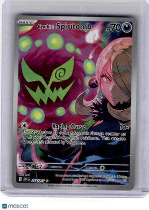 2026 Pokemon—Cynthia's Spiritomb #244 Ascended Heroes—Illustration Rare Holo