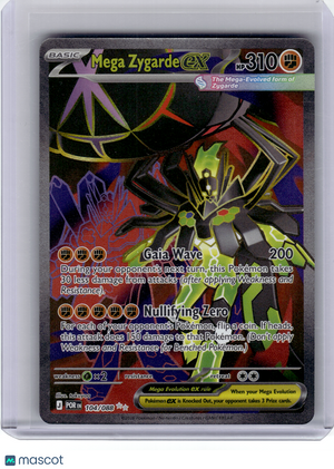 2026 Pokemon—Mega Zygarde ex #104 Perfect Order—Ultra Rare Holo