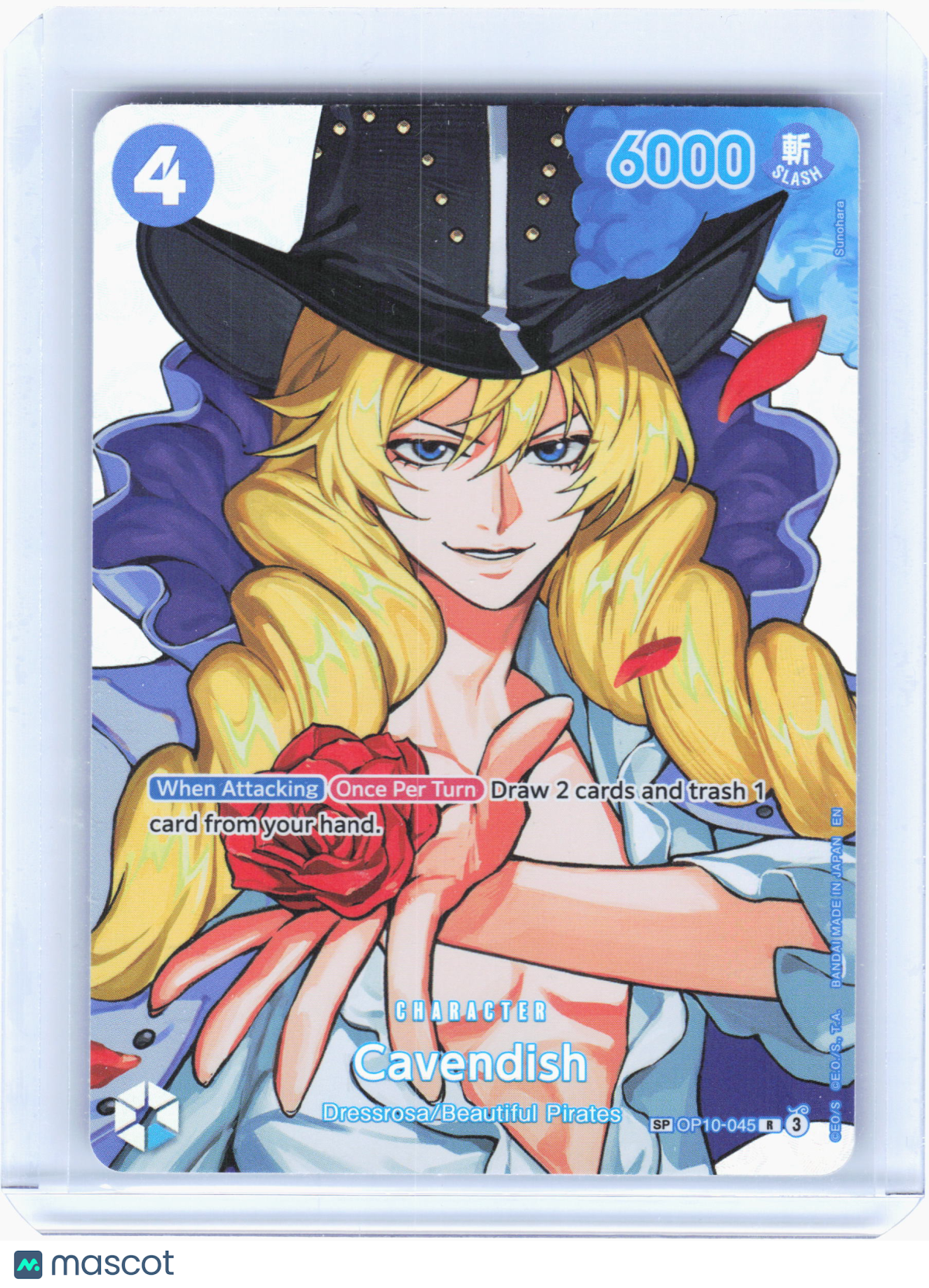 2026 One Piece—Cavendish #OP10-045 The Time of Battle—Special Rare Foil