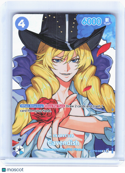 2026 One Piece—Cavendish #OP10-045 The Time of Battle—Special Rare Foil