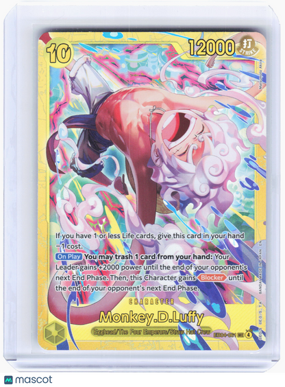2026 One Piece—Monkey.D.Luffy #EB04-061 Adventure on Kami's Island—Secret Rare