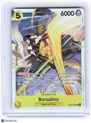 2026 One Piece—Borsalino #EB04-058 Adventure on Kami's Island—Super Rare Foil